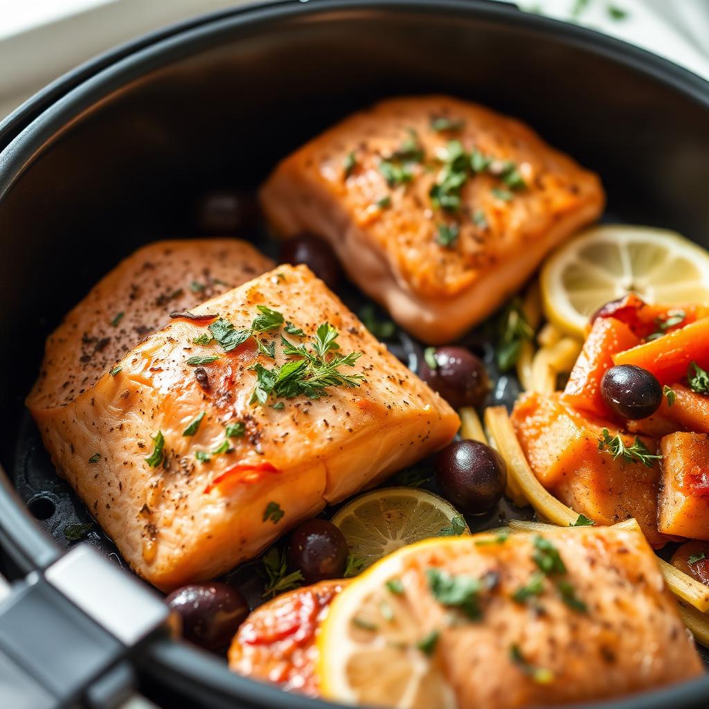 100 healthy Mediterranean air fryer recipes