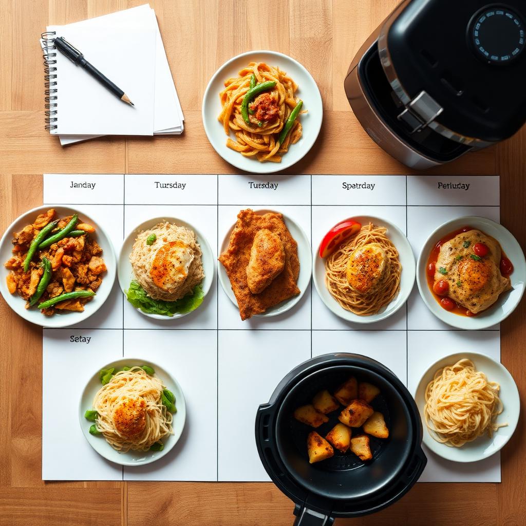 7-day air fryer meal plan